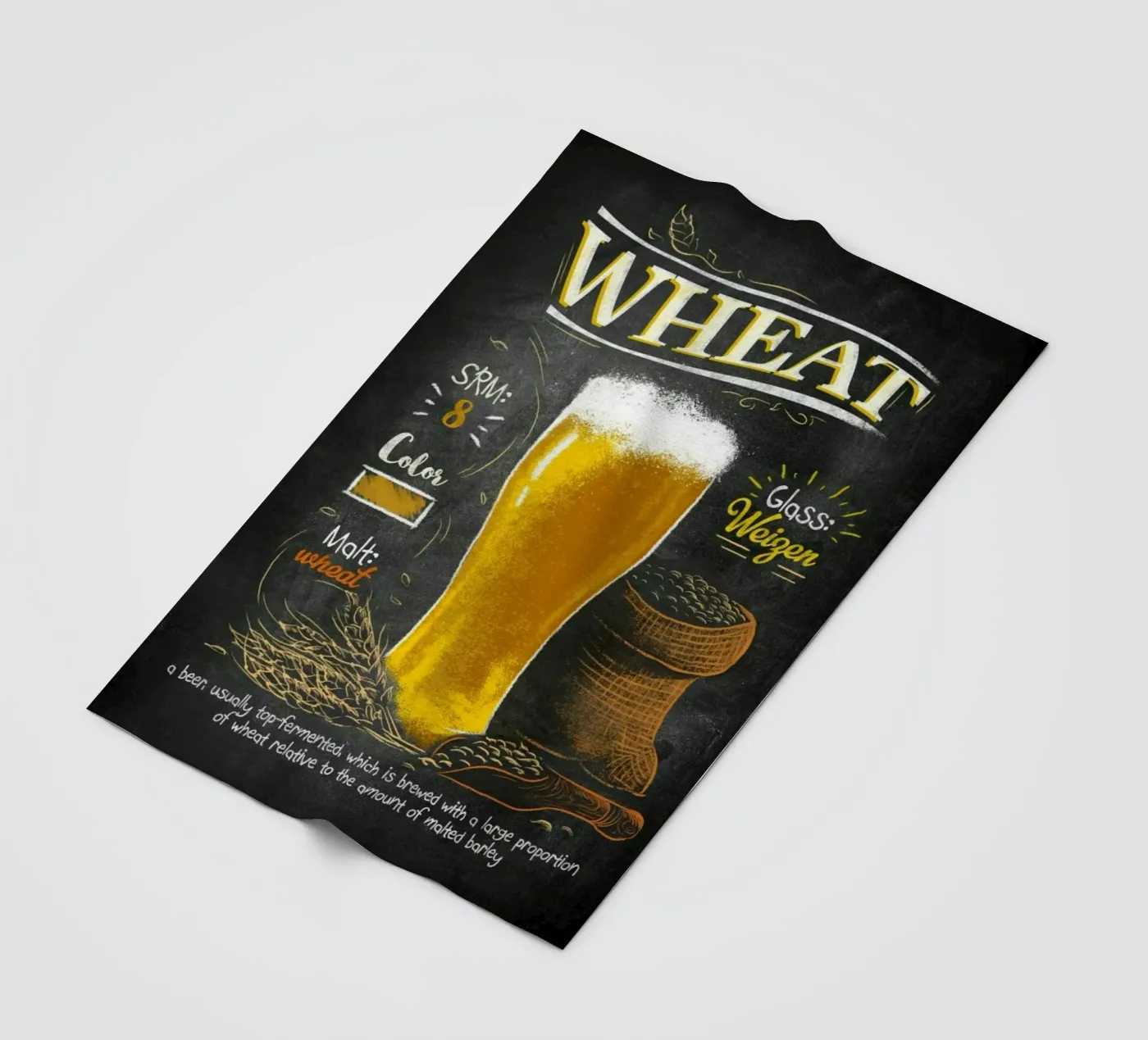 wheat Fleecedecke von Danielshop