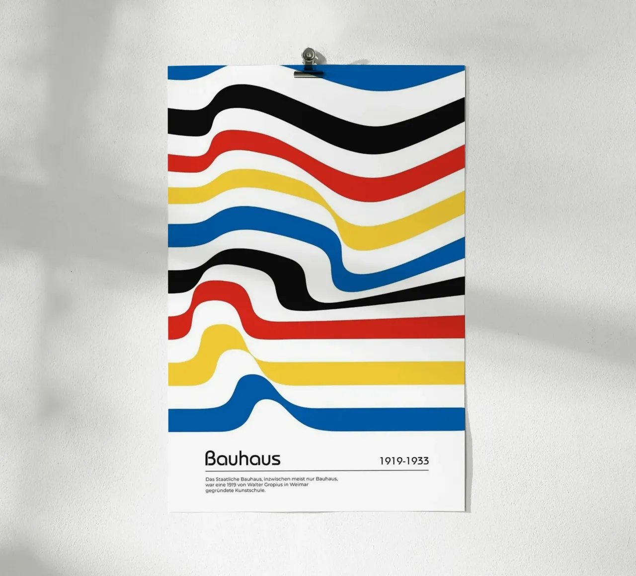Arte arcobaleno poster con telaio in legno da Piere art Shops