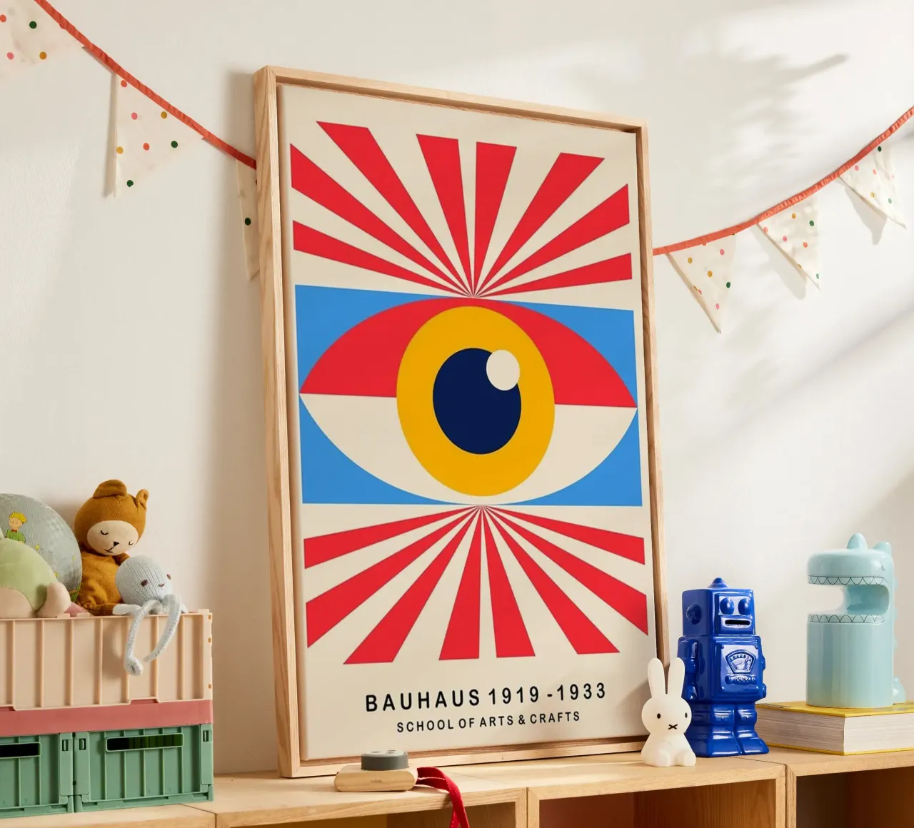 Arte scolastica tela con Cornice a cassetta da Piere art Shops