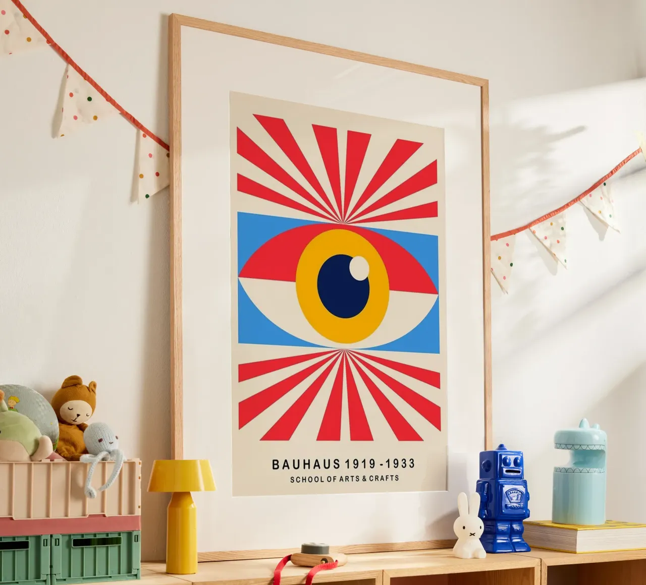 Arte scolastica poster con telaio in legno da Piere art Shops