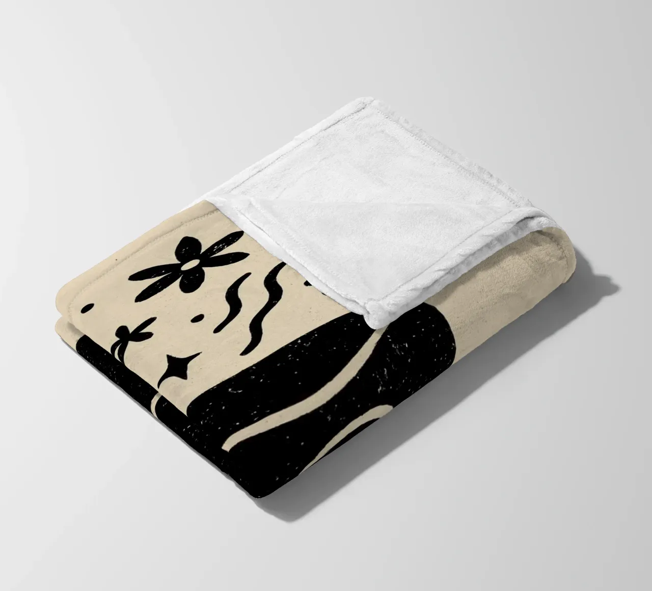 Open Mind No 02 coperta in pile da treechild