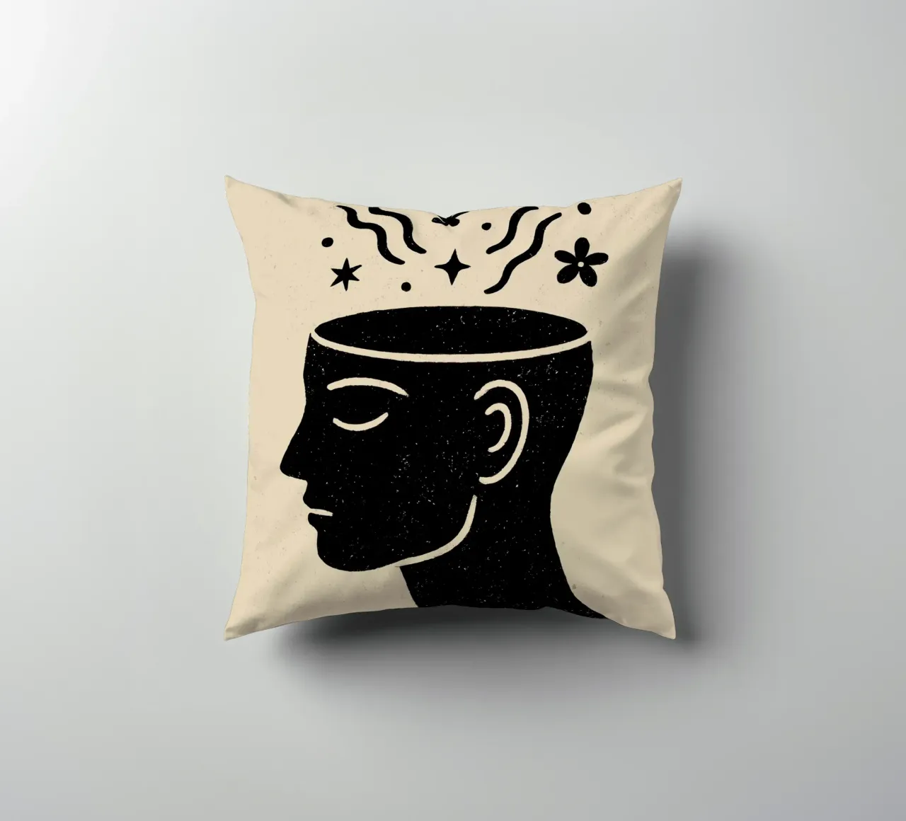 Open Mind No 02 cuscino da treechild