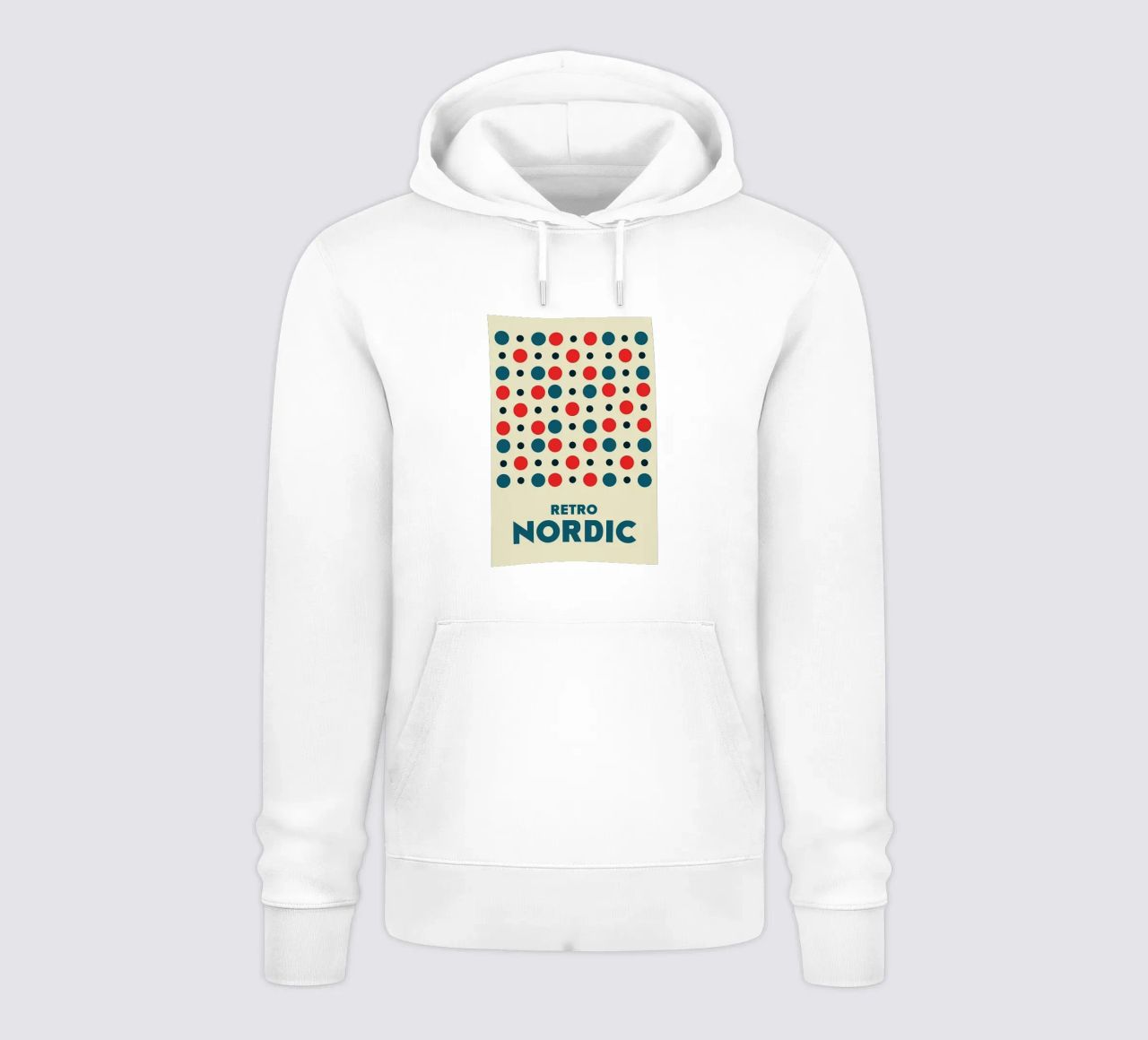 Retrò nordico felpa con cappuccio da Piere art Shops