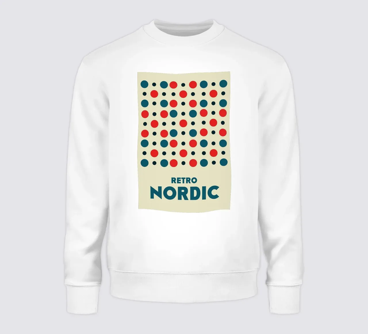 Retro Nordisch Sweatshirt von Piere art Shops