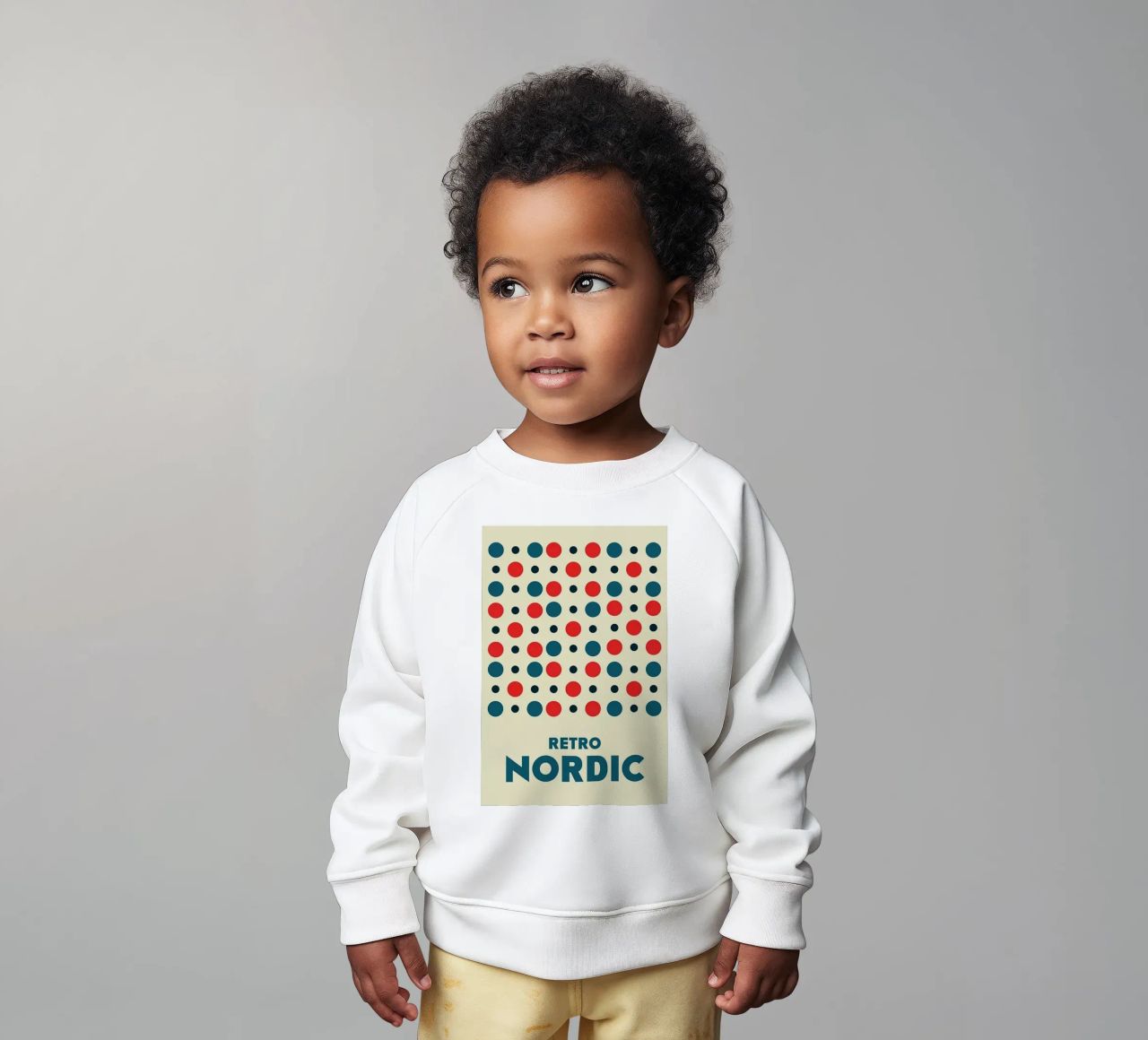 Retrò nordico felpa neonato da Piere art Shops