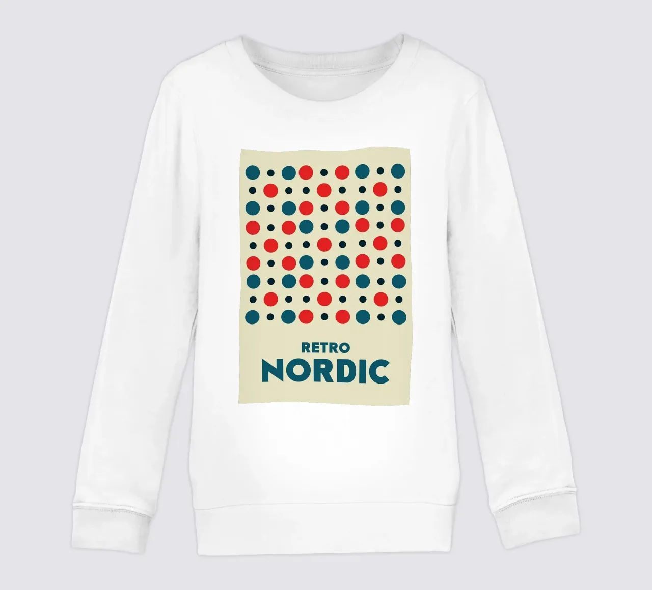 Retrò nordico felpa bambino da Piere art Shops