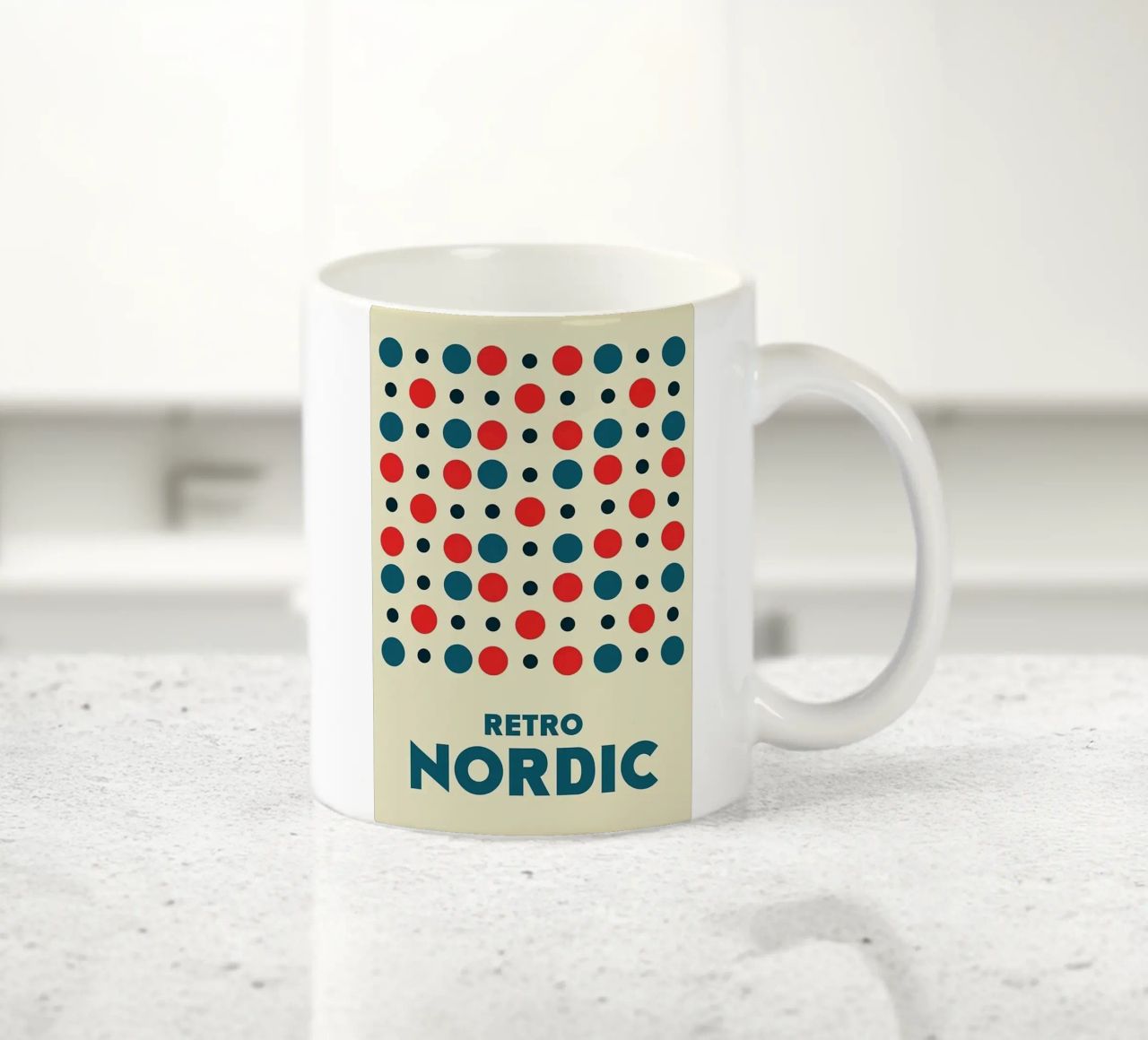 Retrò nordico tazza in ceramica da Piere art Shops