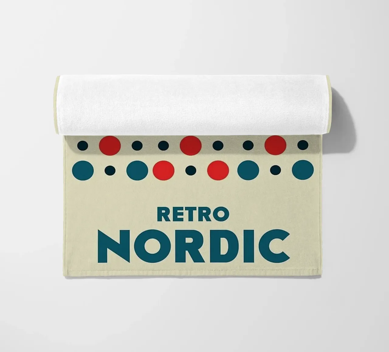 Retrò nordico telo mare da Piere art Shops