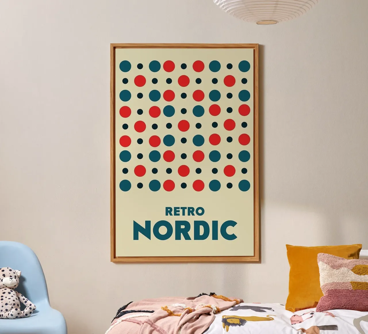 Retrò nordico alluminio dibond da Piere art Shops