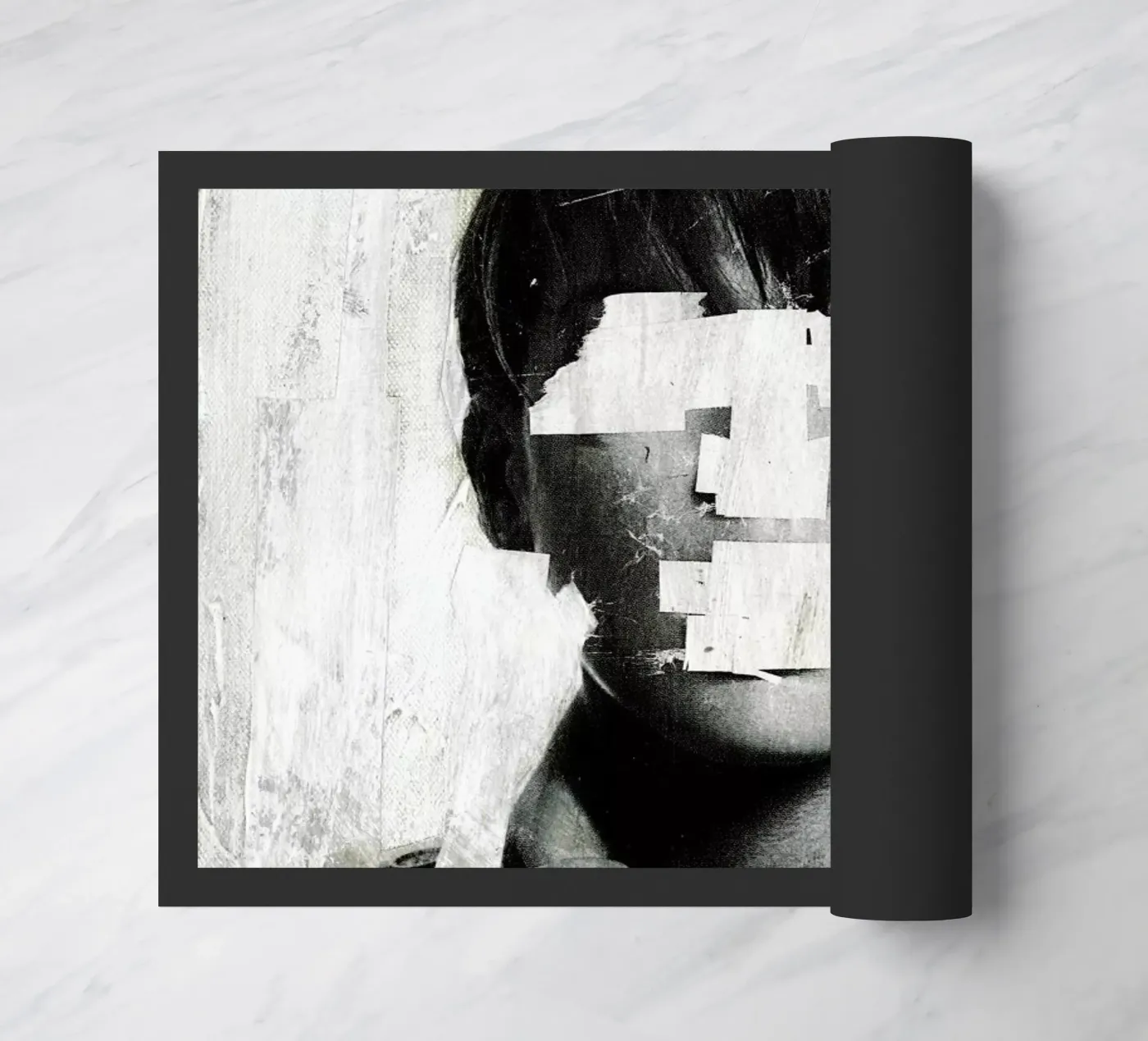 Faceless 02 doormat by Famous When Dead