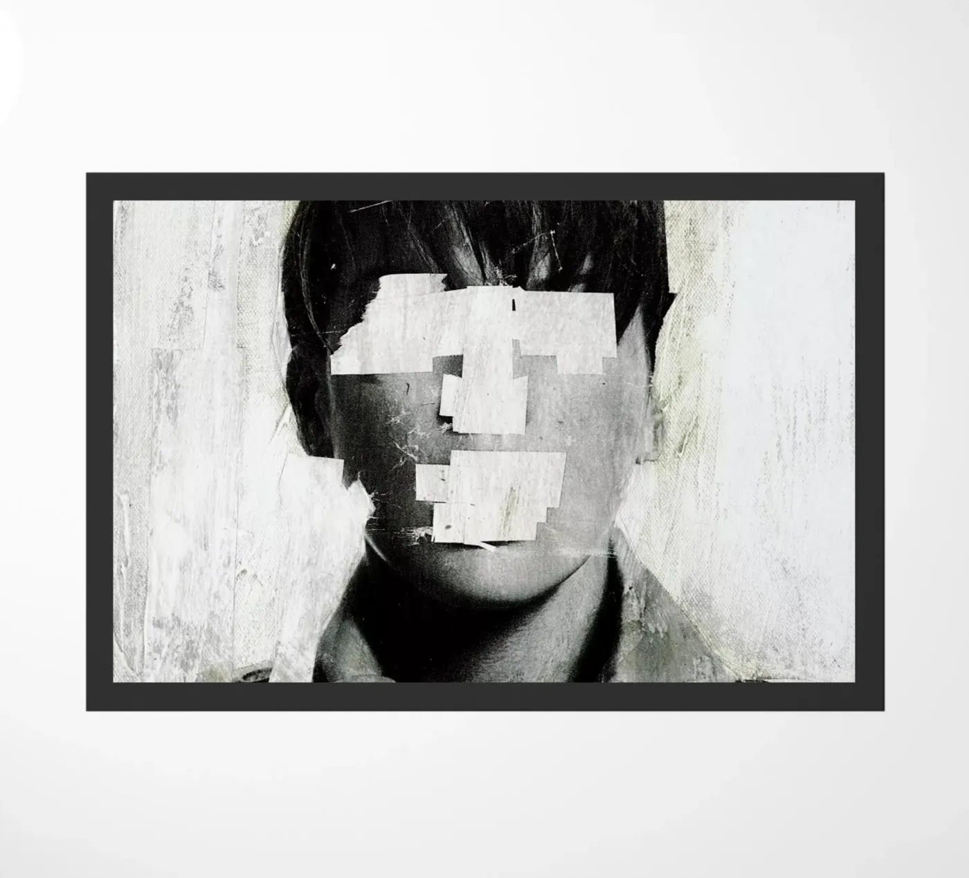 Faceless 02 doormat by Famous When Dead