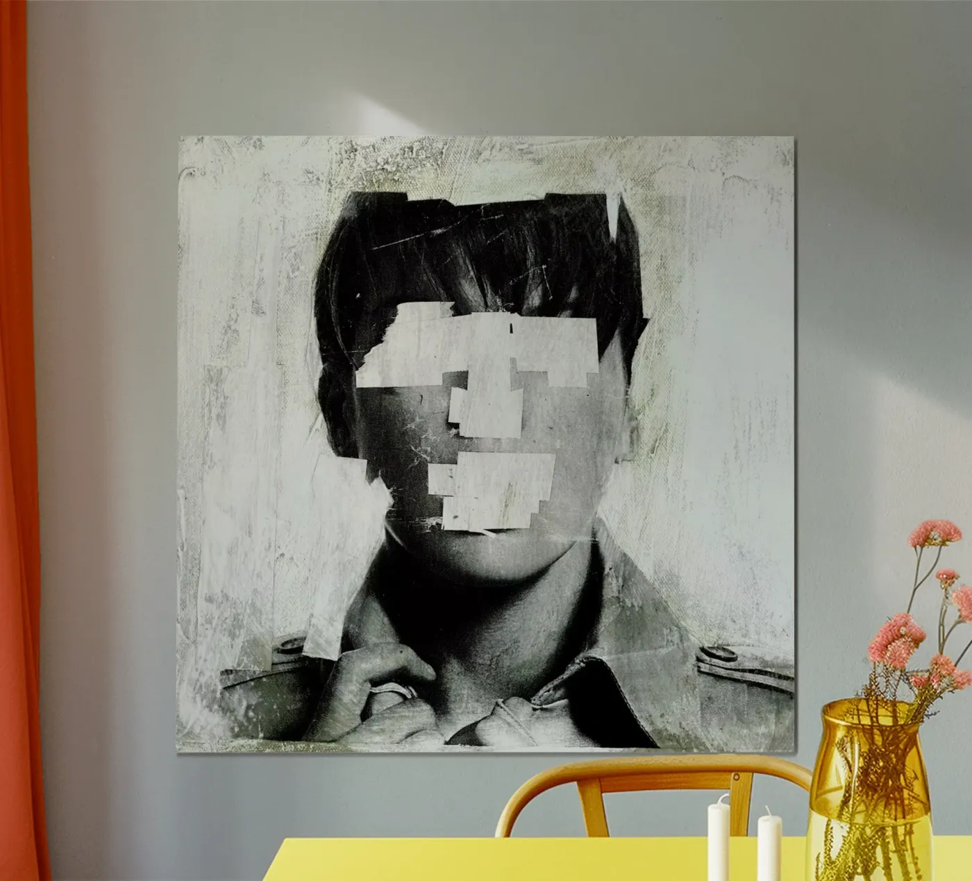 Faceless 02 Poster von Famous When Dead