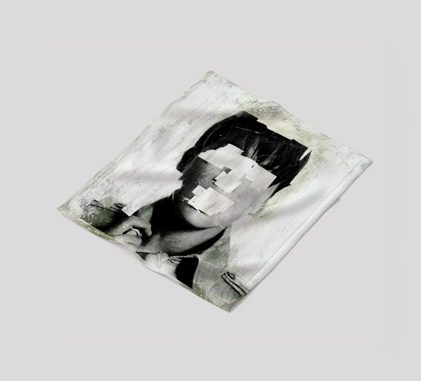 Faceless 02 Fleecedecke von Famous When Dead
