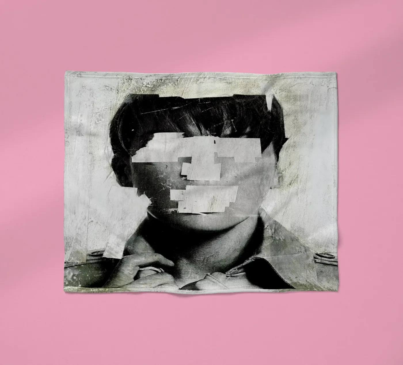 Faceless 02 Fleecedecke von Famous When Dead