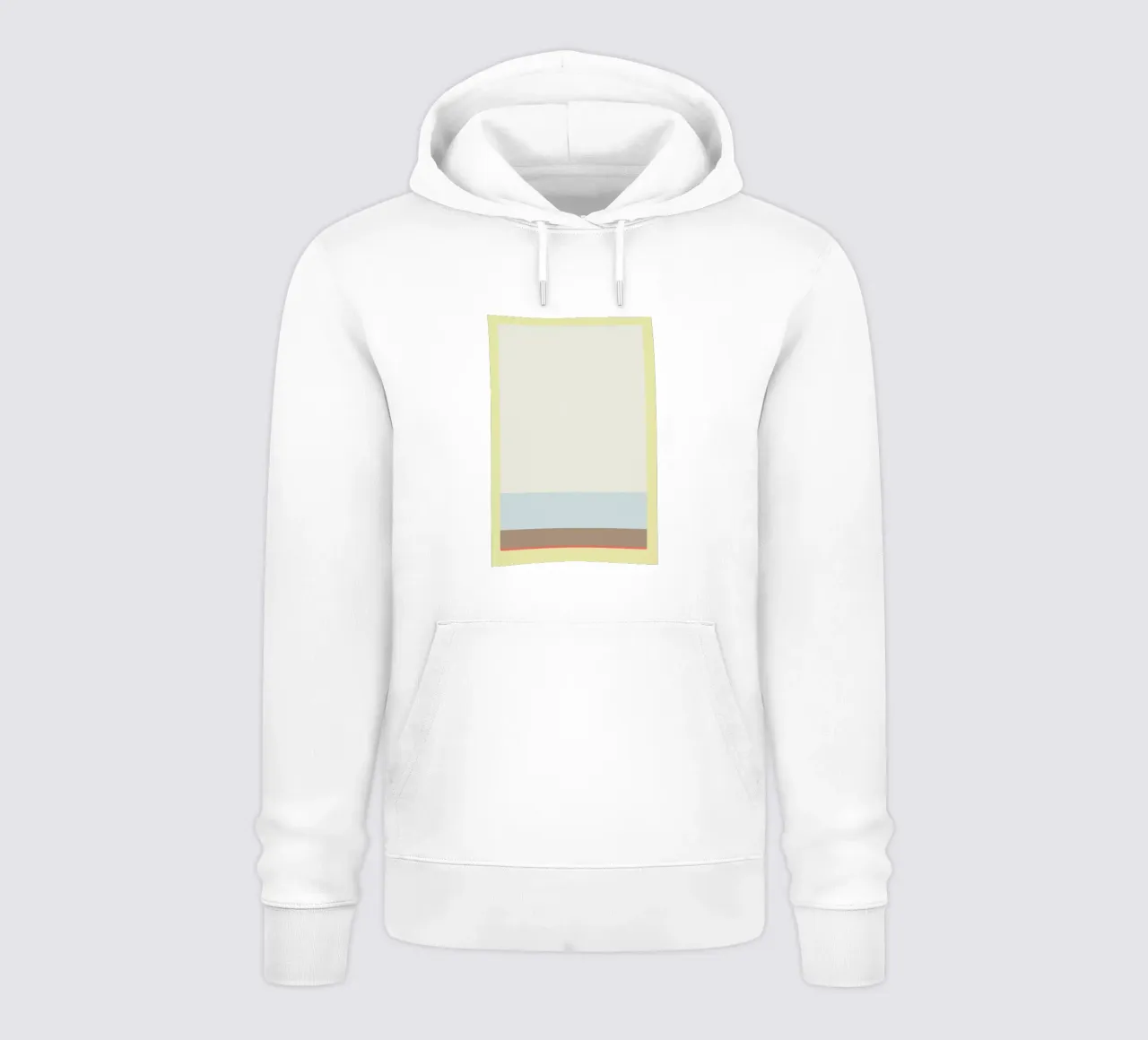 Stripe Yellow 3 felpa con cappuccio da 170QM