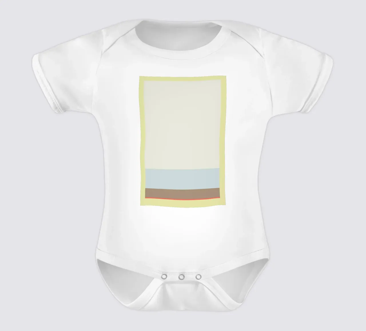 Stripe Yellow 3 body neonato maniche corte da 170QM