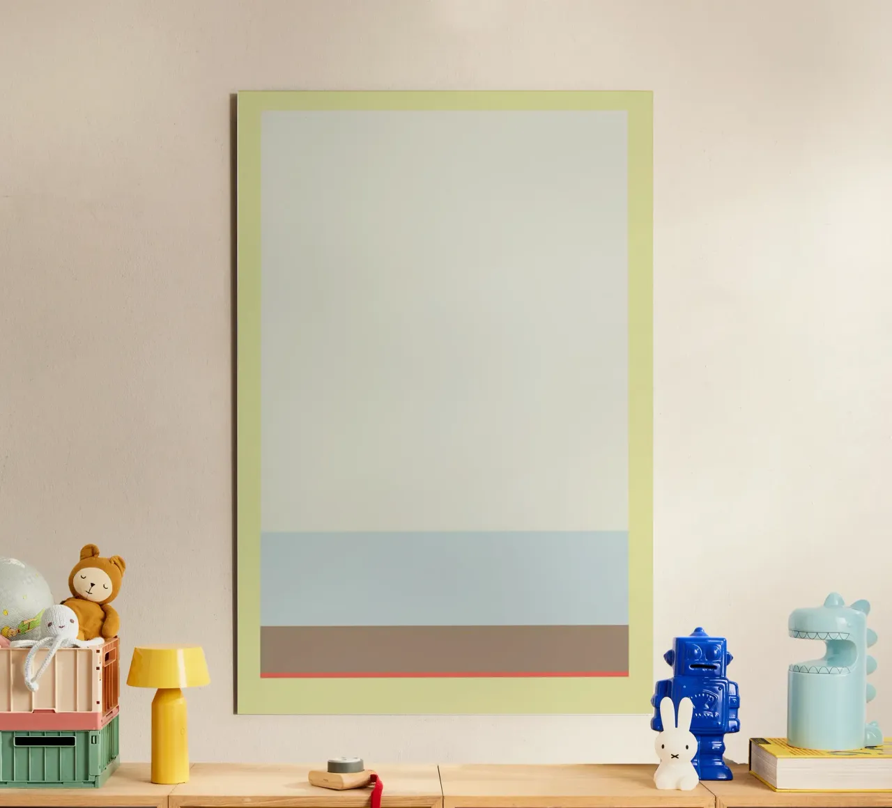 Stripe Yellow 3 alluminio dibond da 170QM