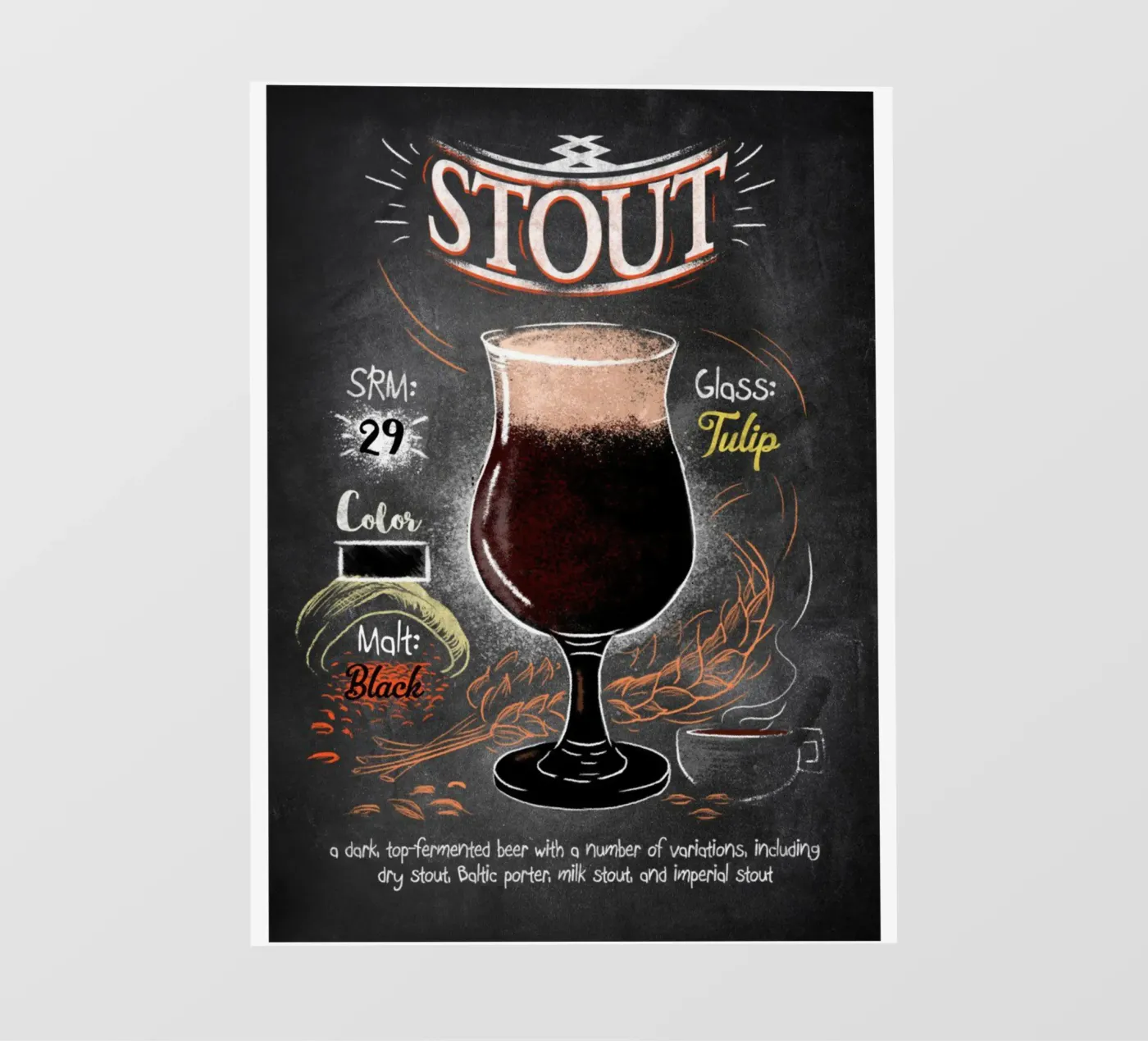 stout fotobehang van Danielshop