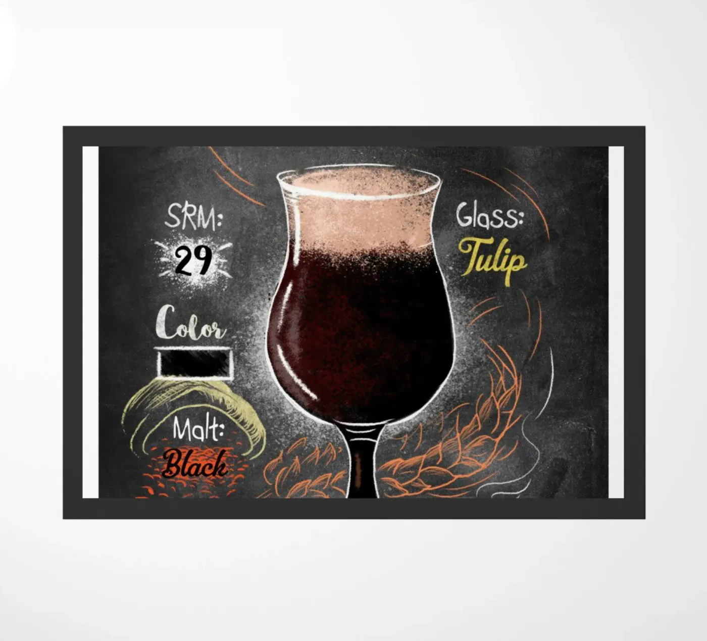 stout Fußmatte von Danielshop