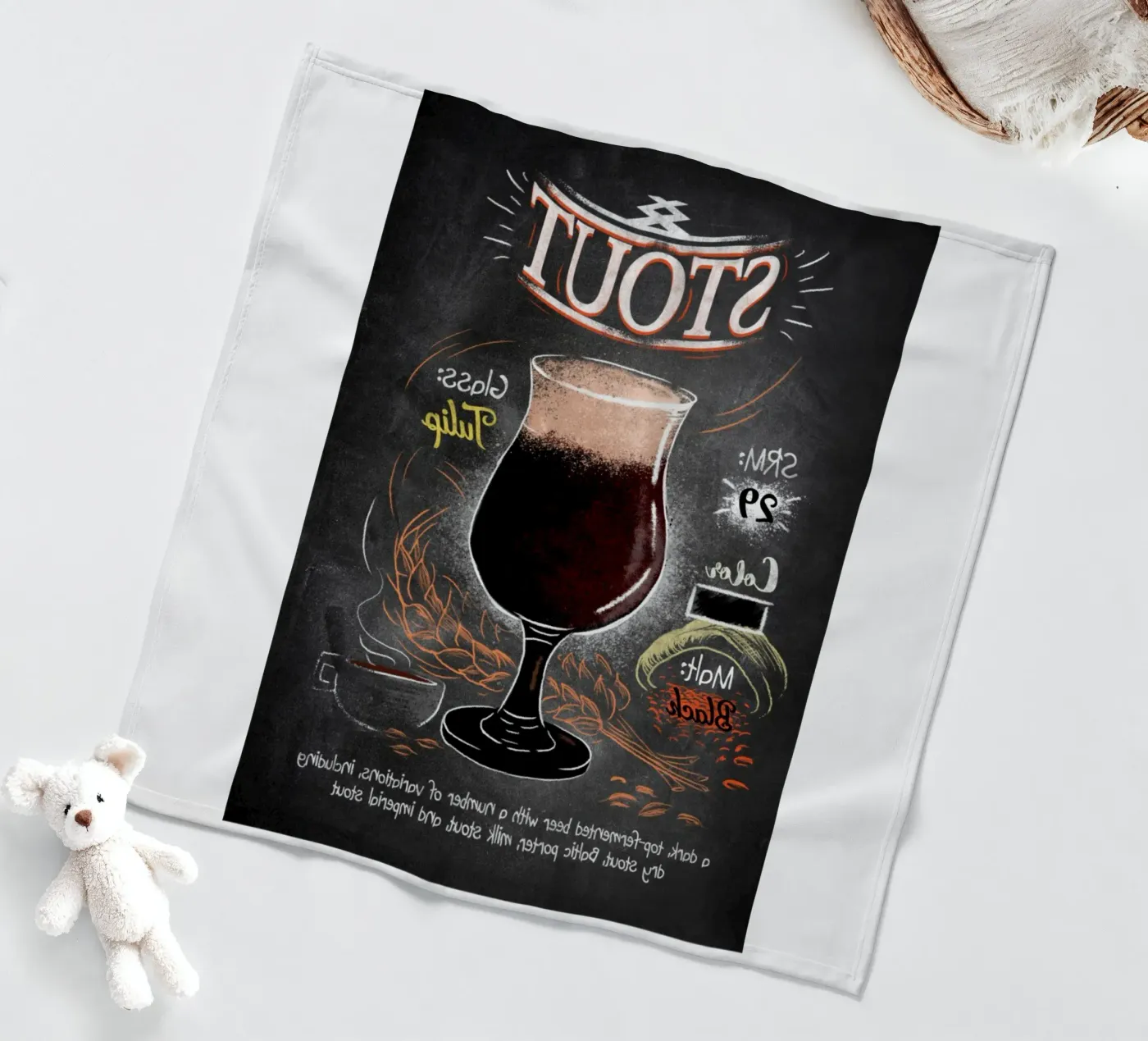 stout fleecedeken van Danielshop