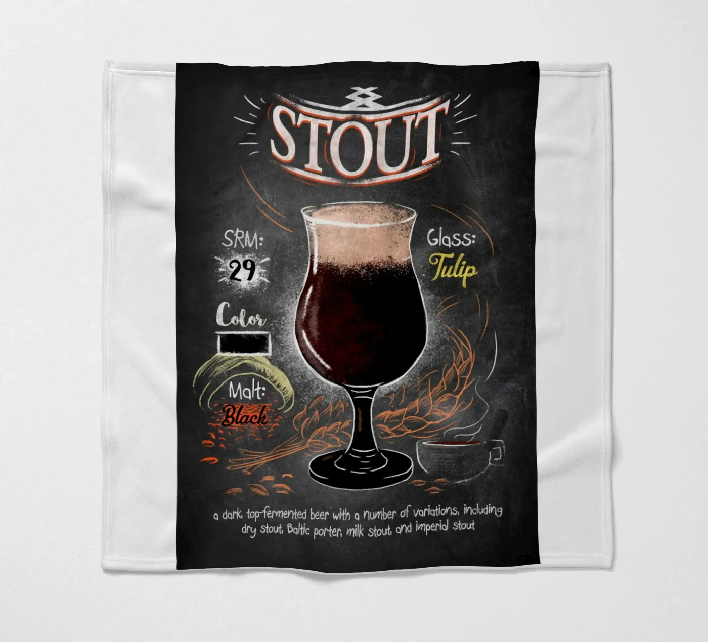 stout fleecedeken van Danielshop