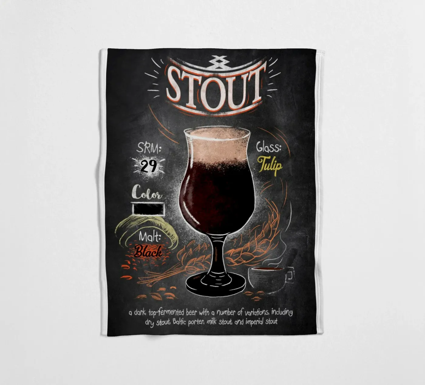 stout fleecedeken van Danielshop