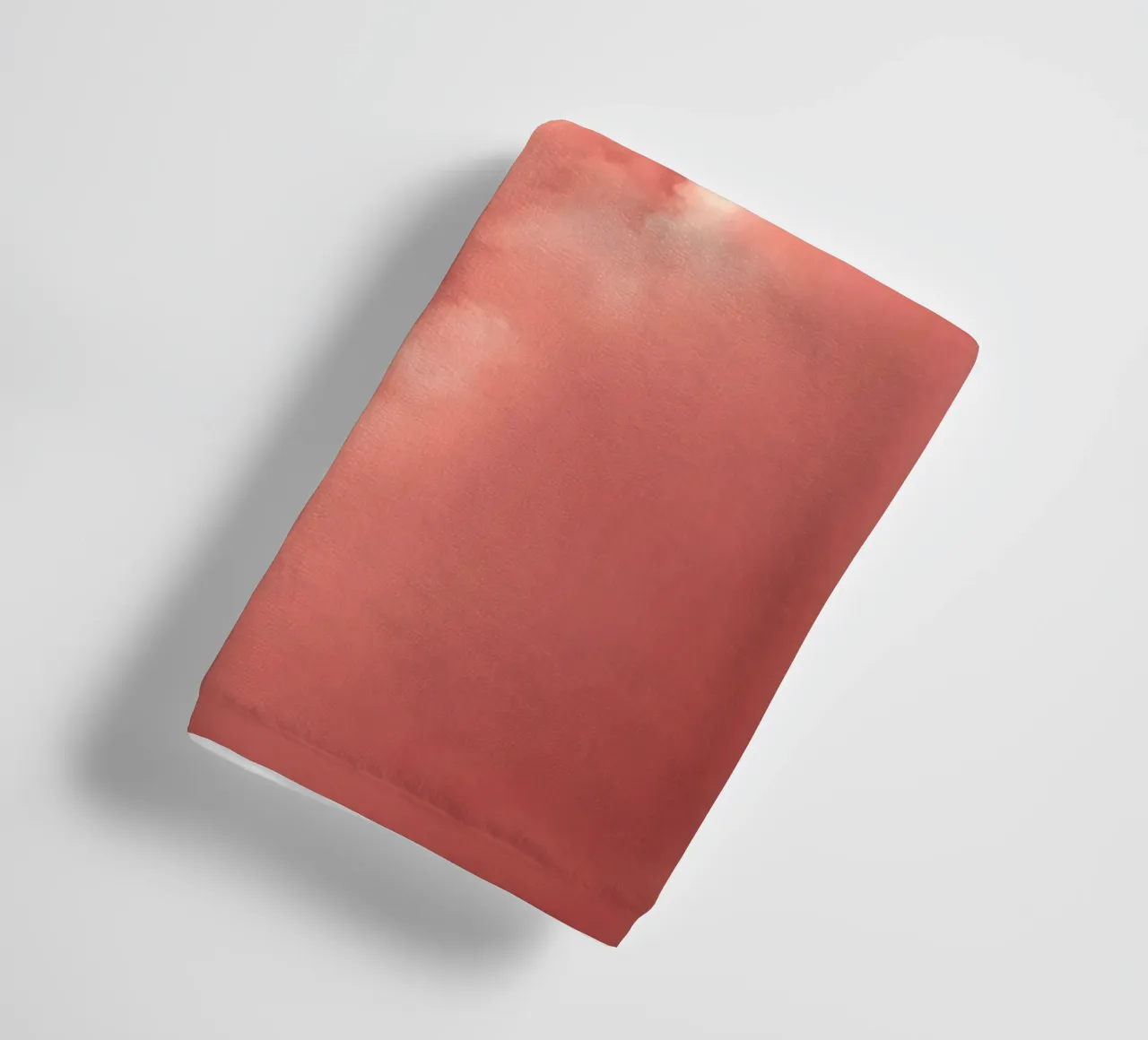 Soothing pink abstract cloud pattern calming towel by DesignDoodle
