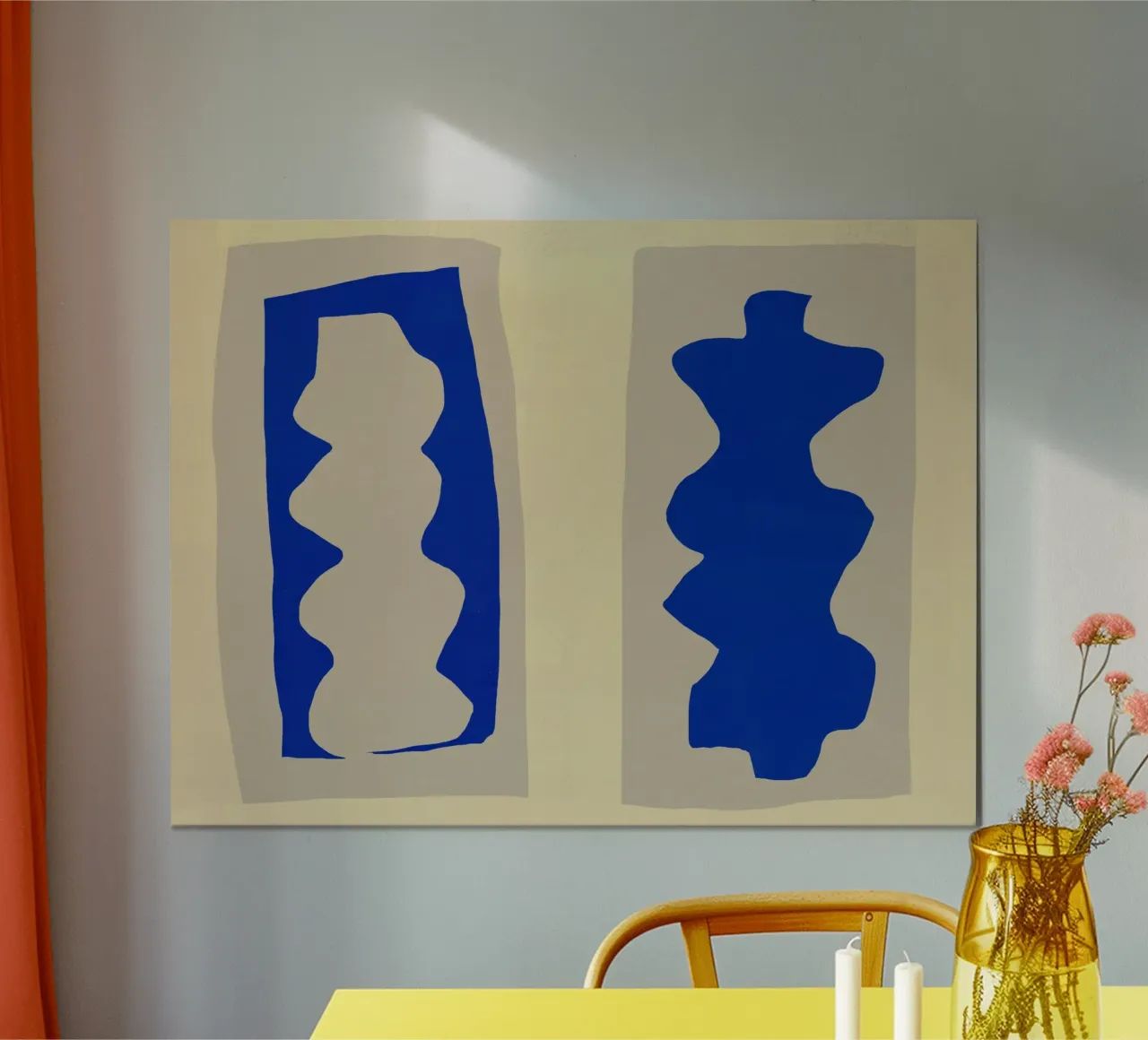 Ritaglio dopo di matisse poster con telaio in plastica da Little Dean