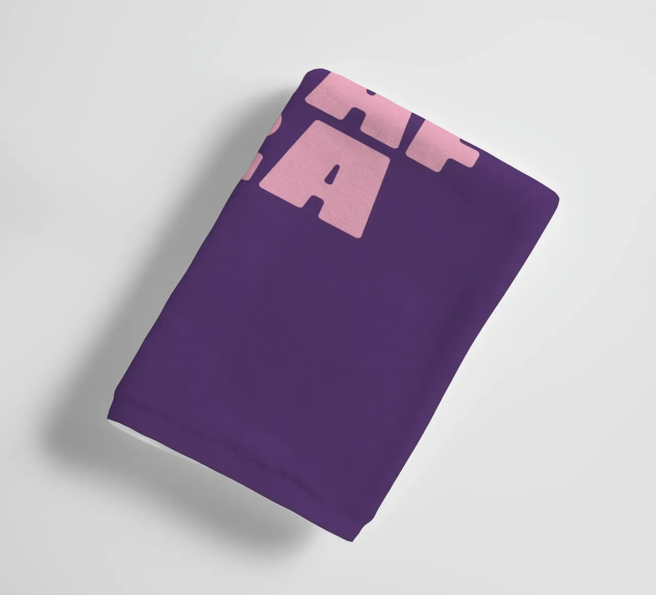 In My IDGAF Era Stampa tipografica sarcastica e sassosa in rosa asciugamano da bagno da THE MOTIVATED TYPE