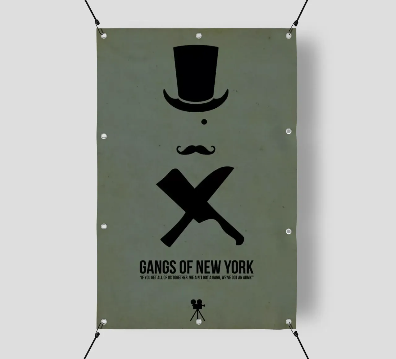 Gangs Of New York telo in pvc da Naxart