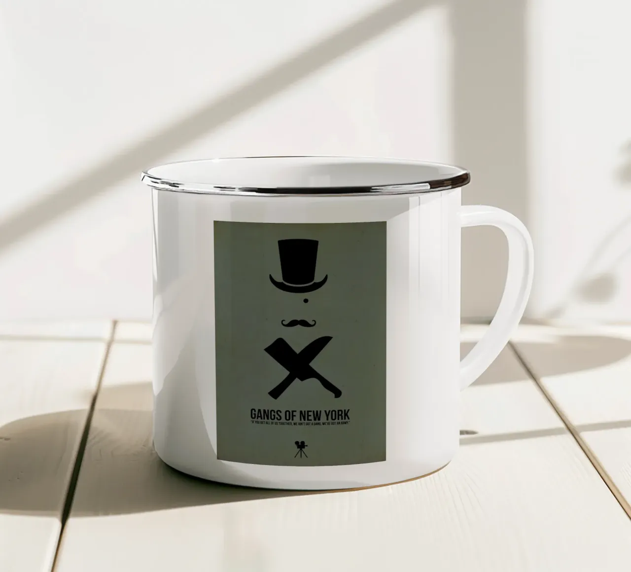 Gangs Of New York tazza in smalto da Naxart
