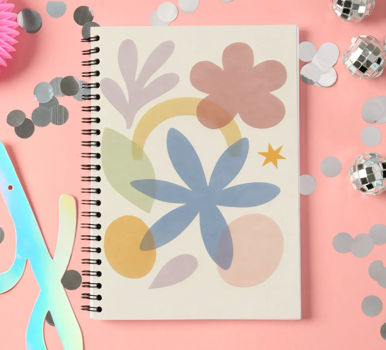 Lovely Pattern Play No 01 diario ad anelli da treechild