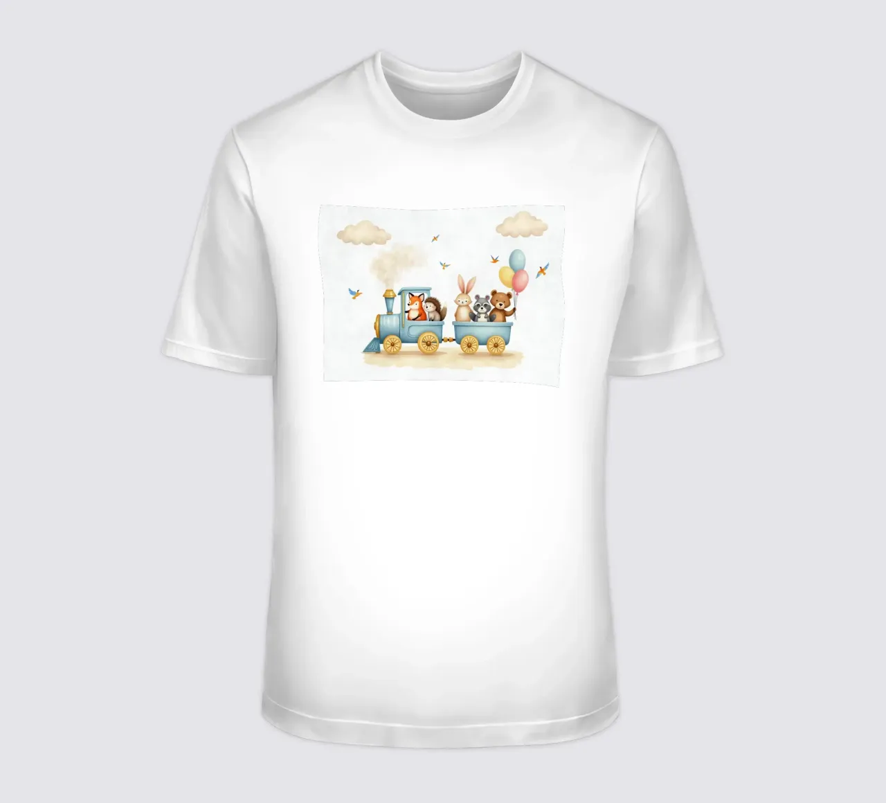 Abenteuer on Rails T-Shirt von Doodle Dreams Art