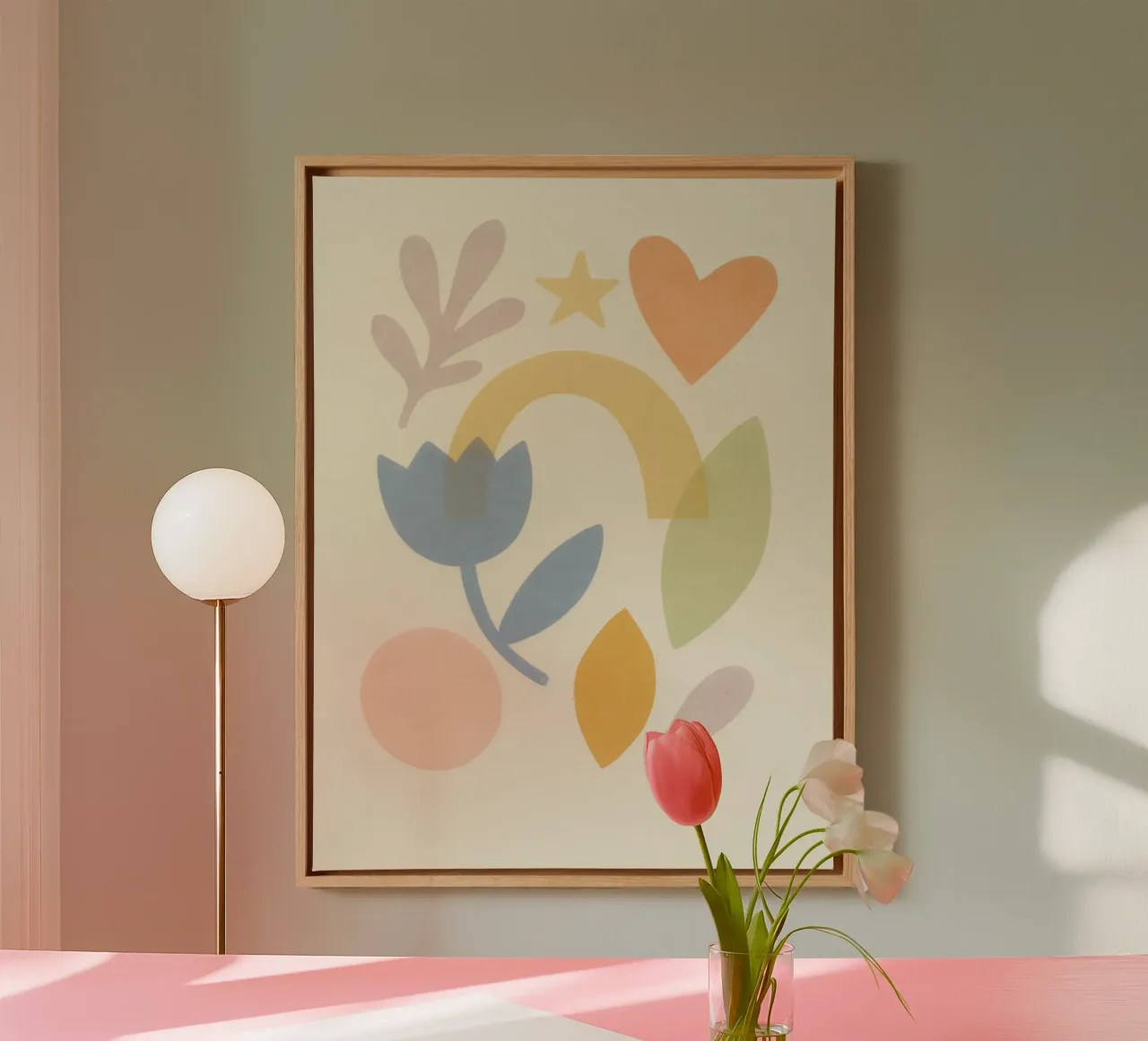 Lovely Pattern Play No 03 tela da treechild