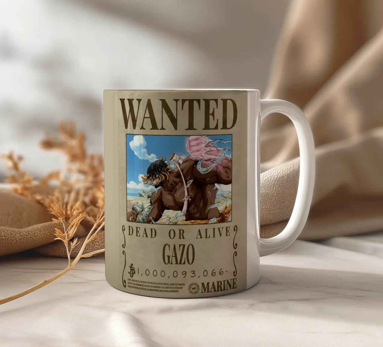 Cercasi Gazo tazza in ceramica da Collins Shop