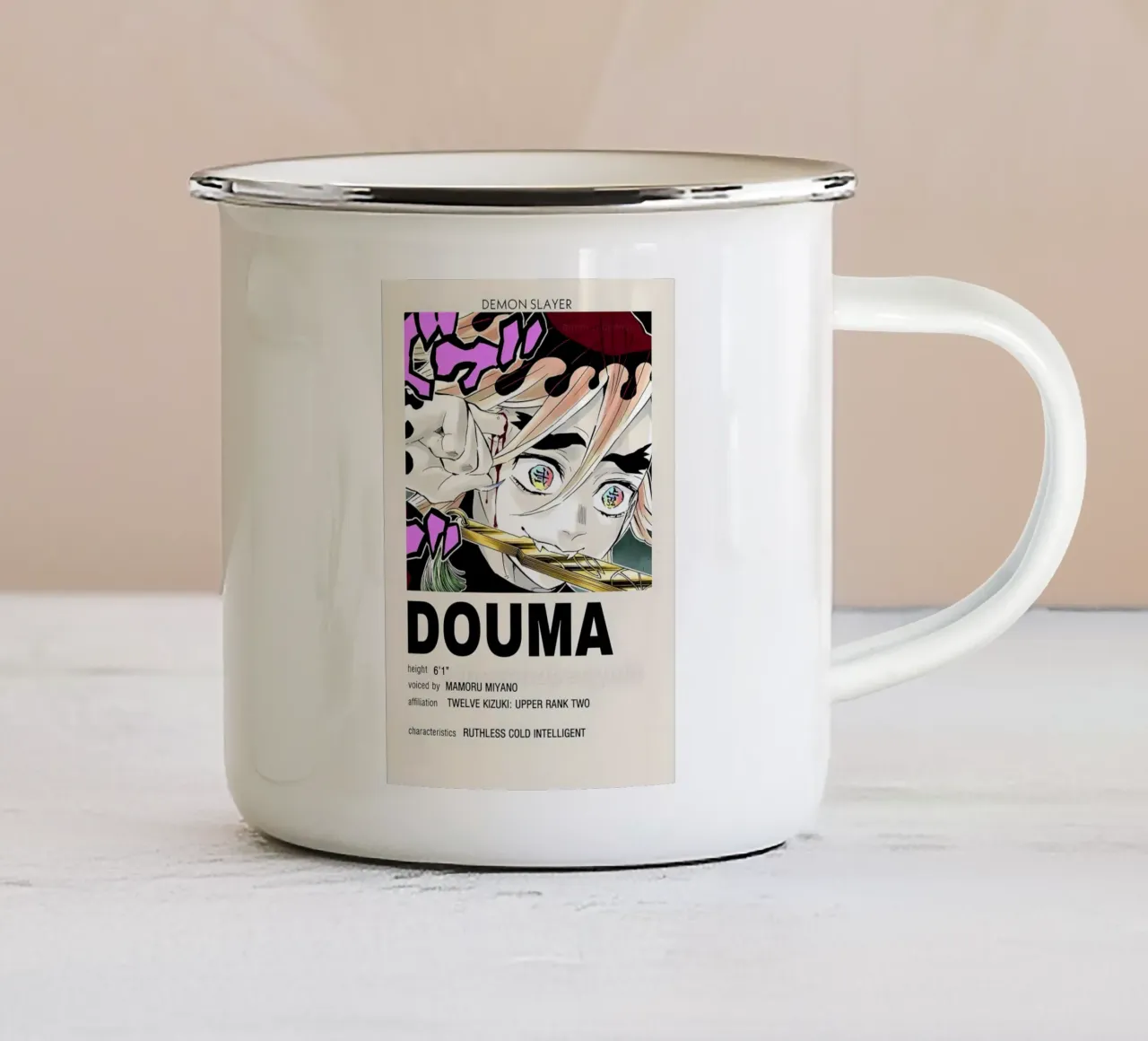 DOUMA tazza in smalto da Totoya