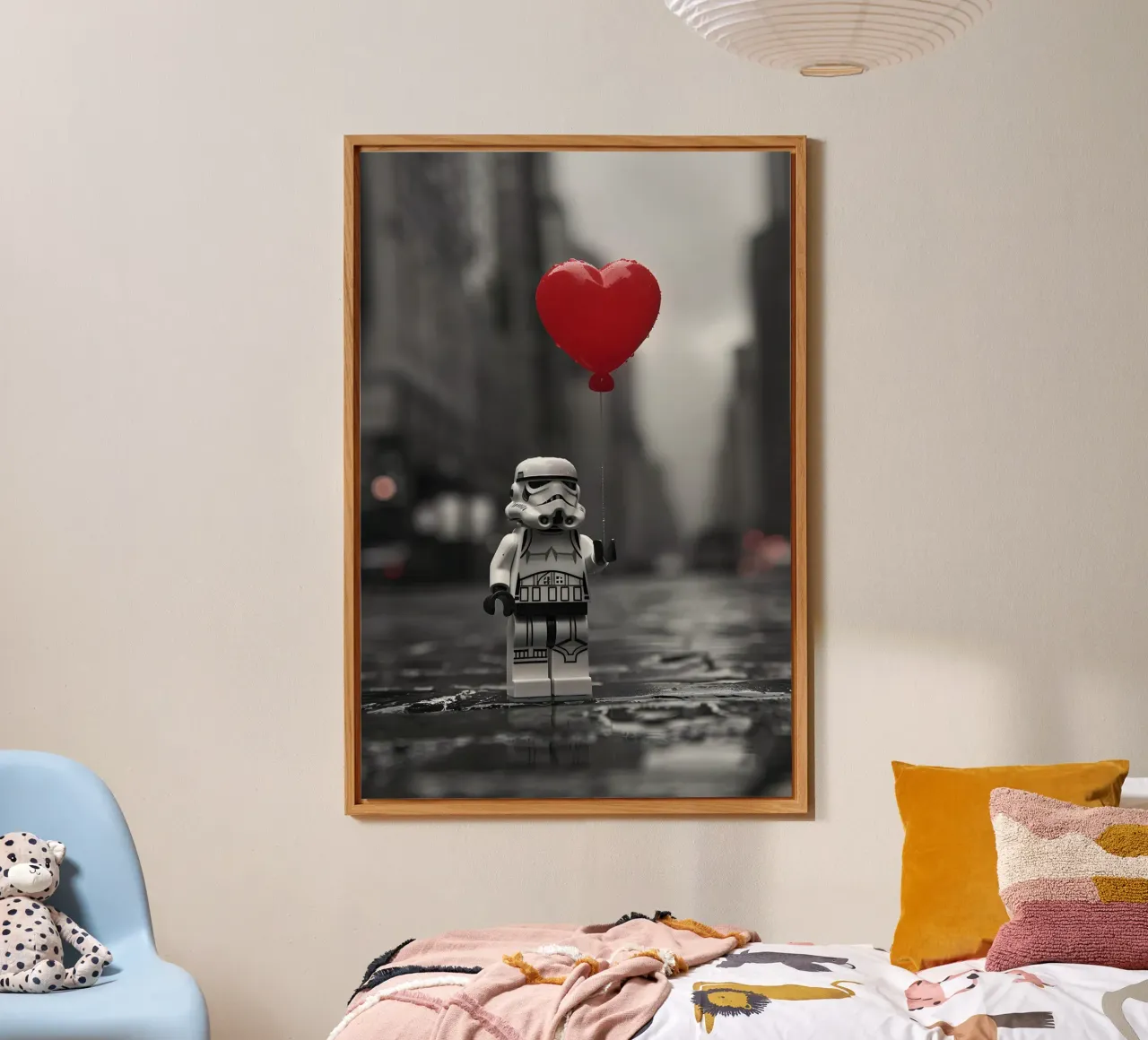 L'amore è forte in lui alluminio dibond da M-Ulrich-Digital Art