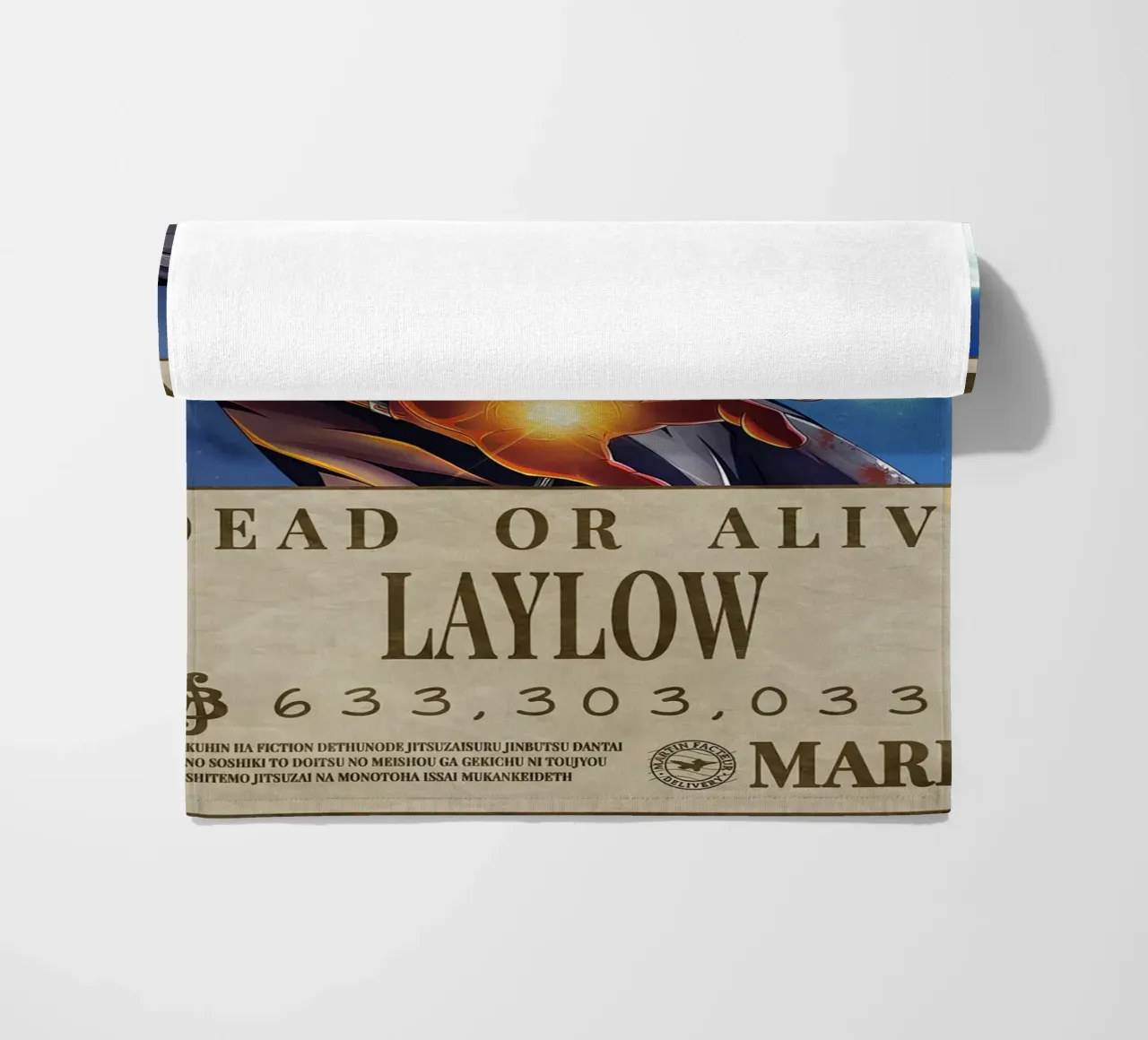 Wanted Layloww beach towel by Collins Shop