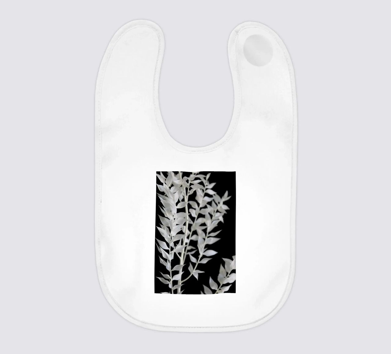 Minimal Black & White Branch bavaglino da Studio Nahili