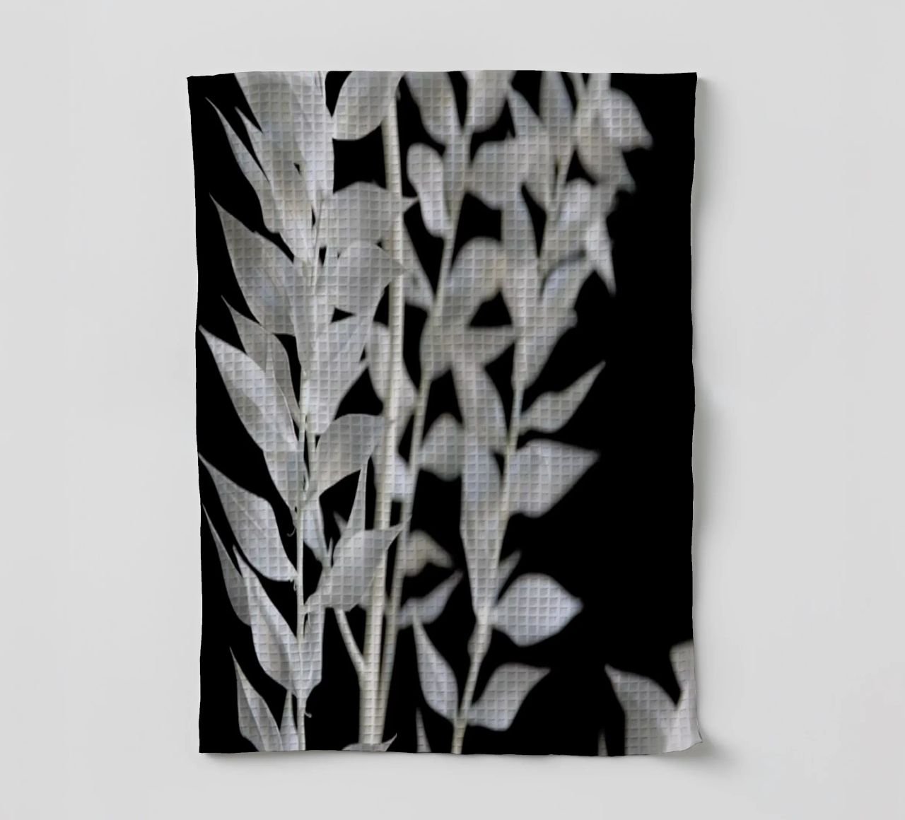 Minimal Black & White Branch canovaccio da cucina da Studio Nahili