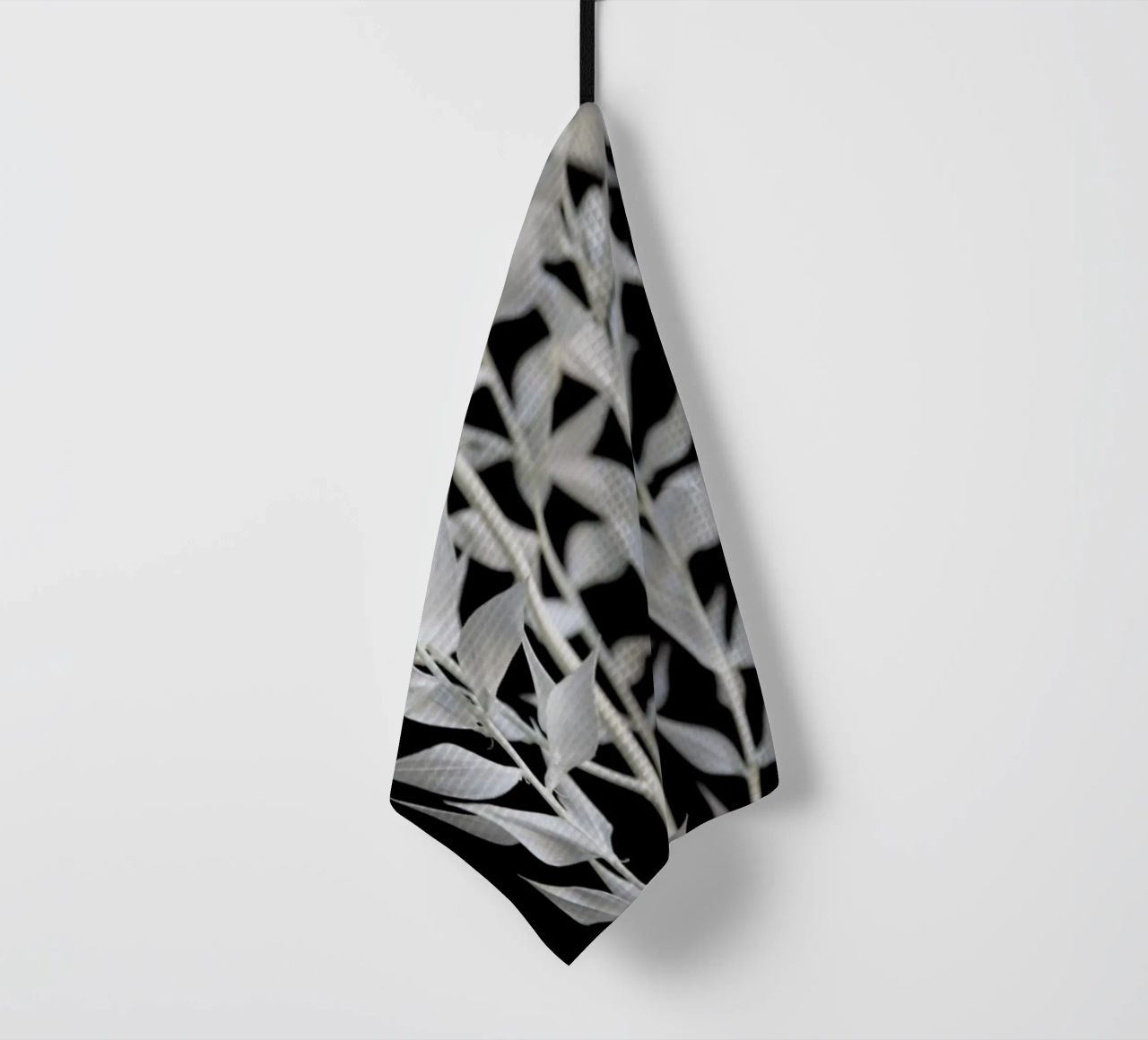Minimal Black & White Branch canovaccio da cucina da Studio Nahili