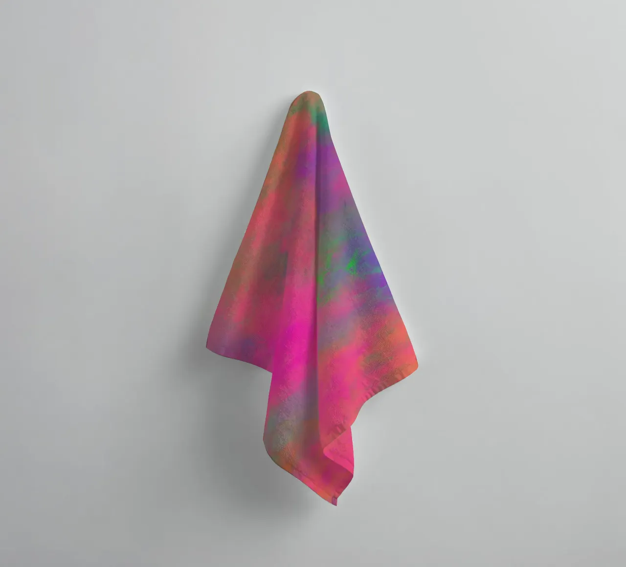 Feu d'artifice de couleurs - la joie des couleurs abstraites serviette de bain de Petra Lang