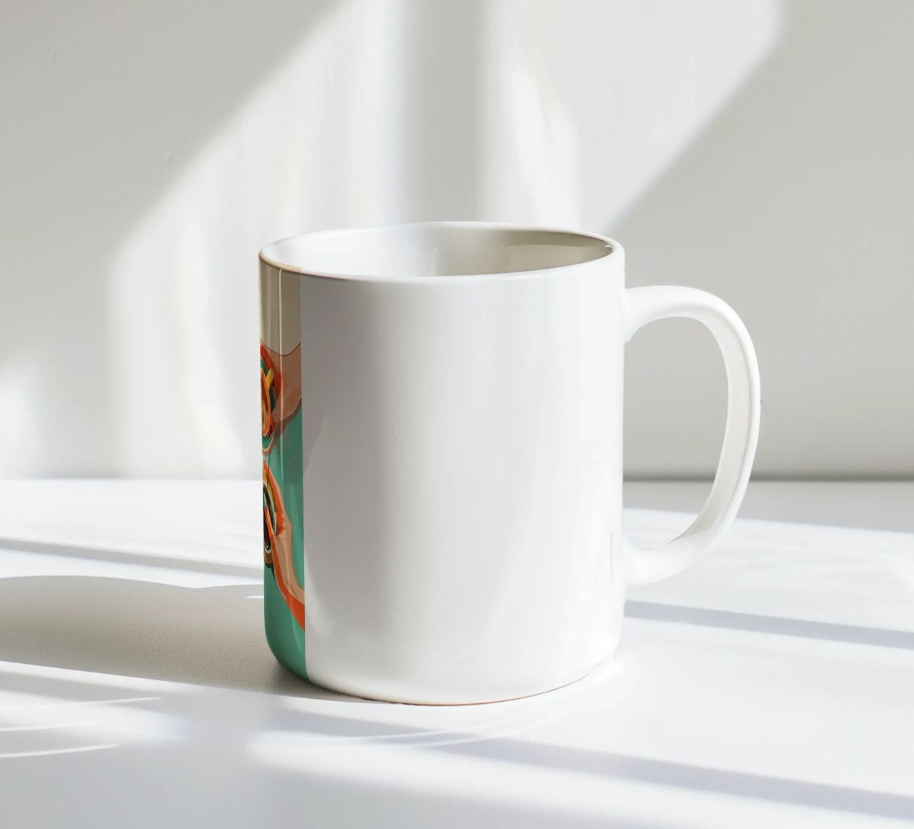 Coffee 4 everyone mug en céramique de M-Ulrich-Digital Art
