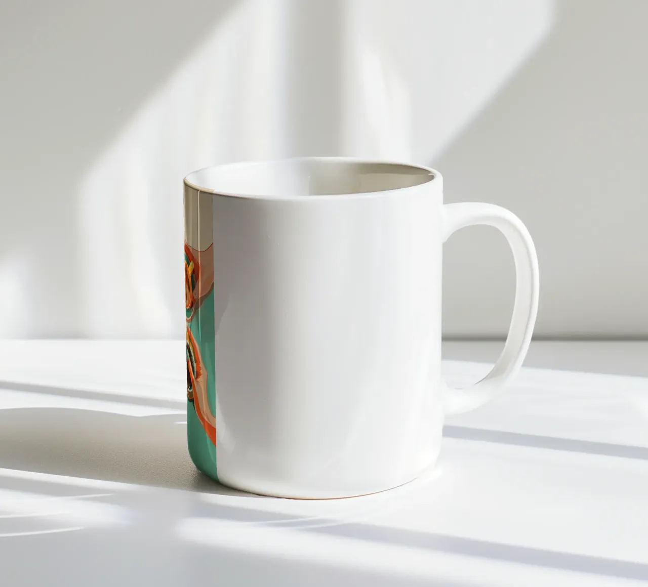 Coffee 4 everyone tazza in ceramica da M-Ulrich-Digital Art