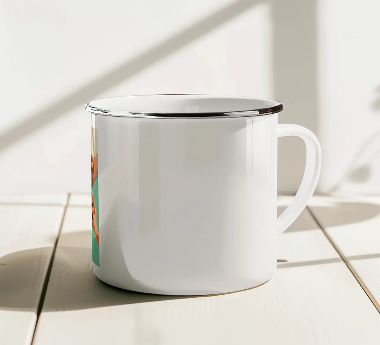 Coffee 4 everyone tazza in smalto da M-Ulrich-Digital Art