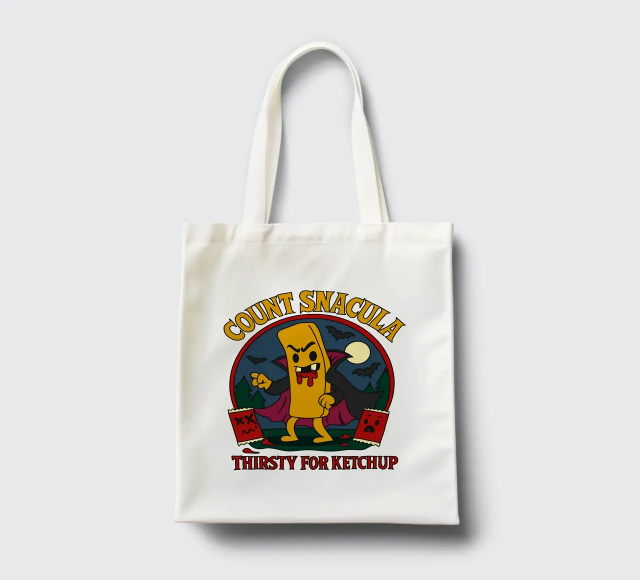 Conte Snacula borsa in juta da Loobs