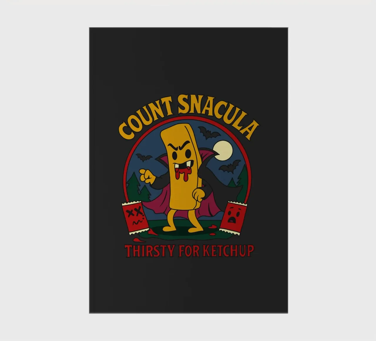 Count Snacula notebook by Loobs