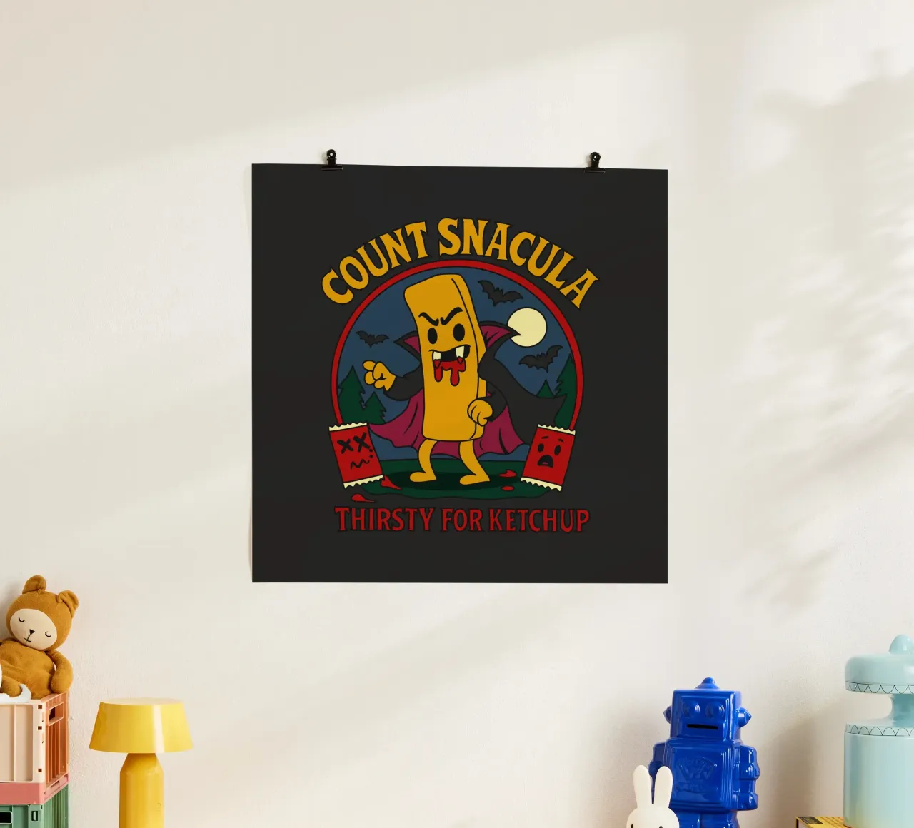 Conte Snacula poster da Loobs
