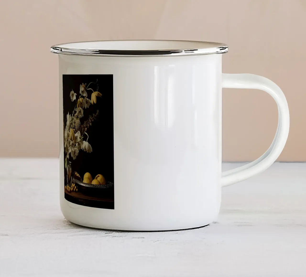 Vita tranquilla tazza in smalto da Imagine