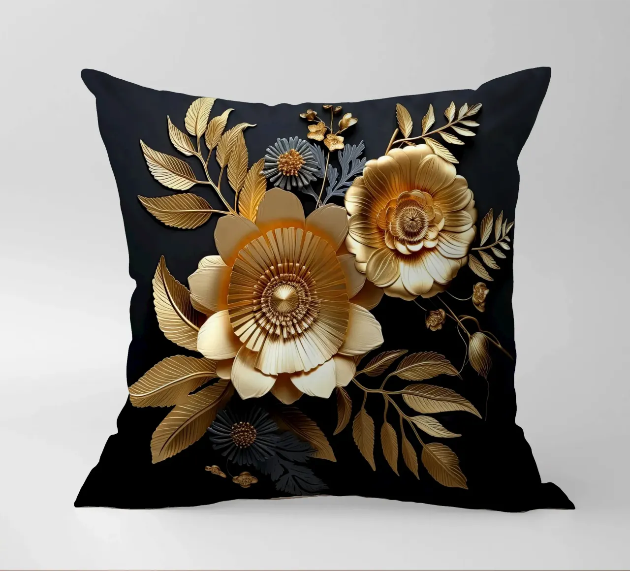 Fiori d'oro cuscino da Imagine